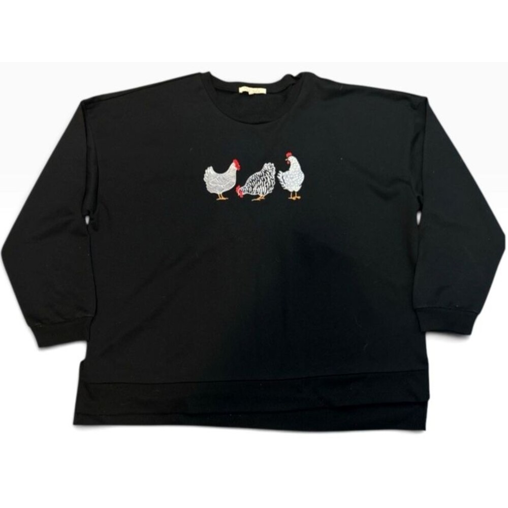 My Danielle Chicken Graphic Sweatshirt Farmcore XXLarge Cottagecore Country